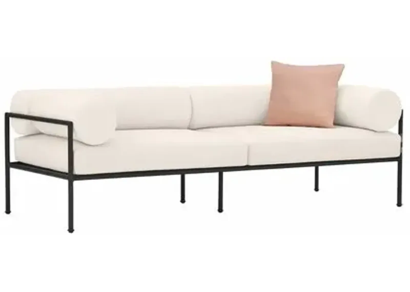 Quinn Outdoor Sofa - Cream