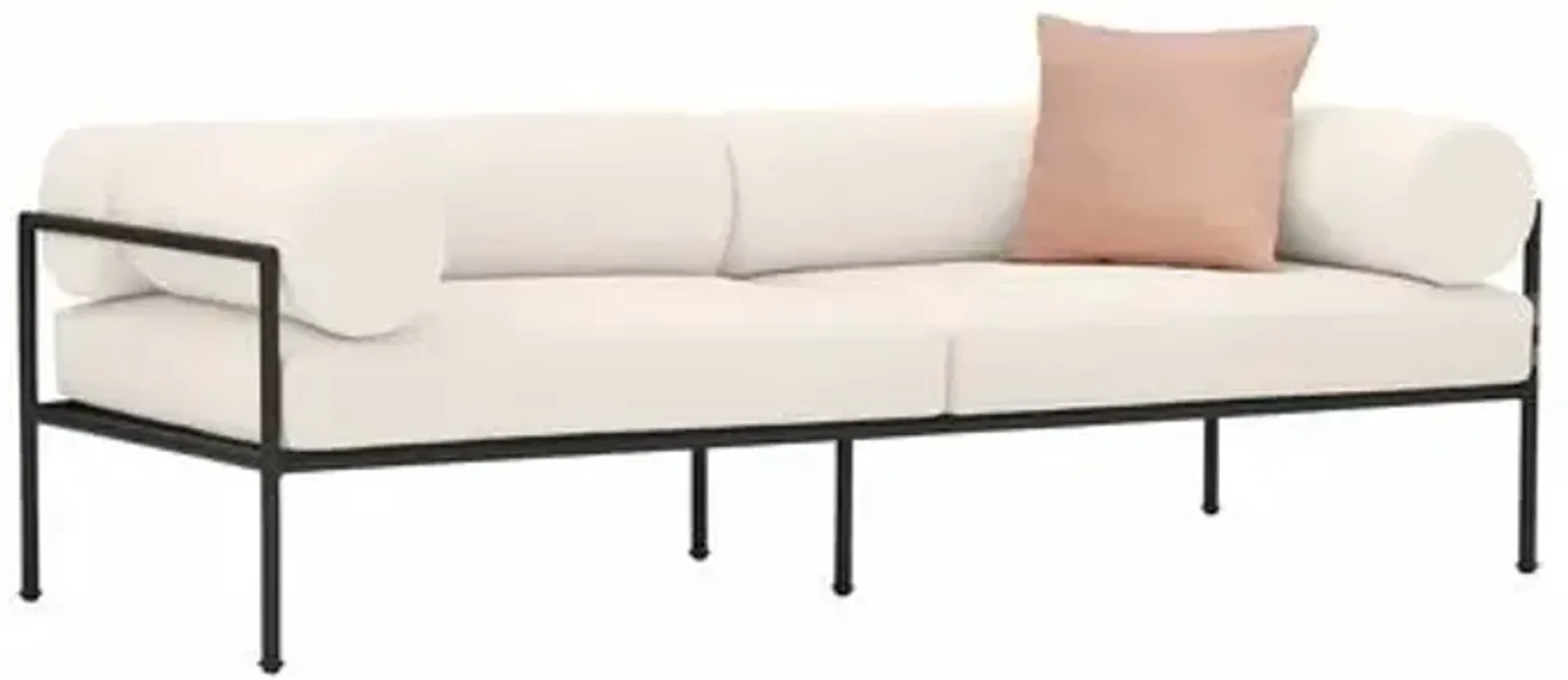 Quinn Outdoor Sofa - Cream