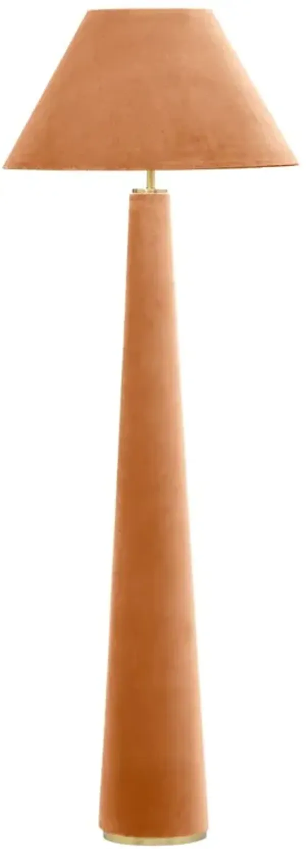Henry Velvet Floor Lamp