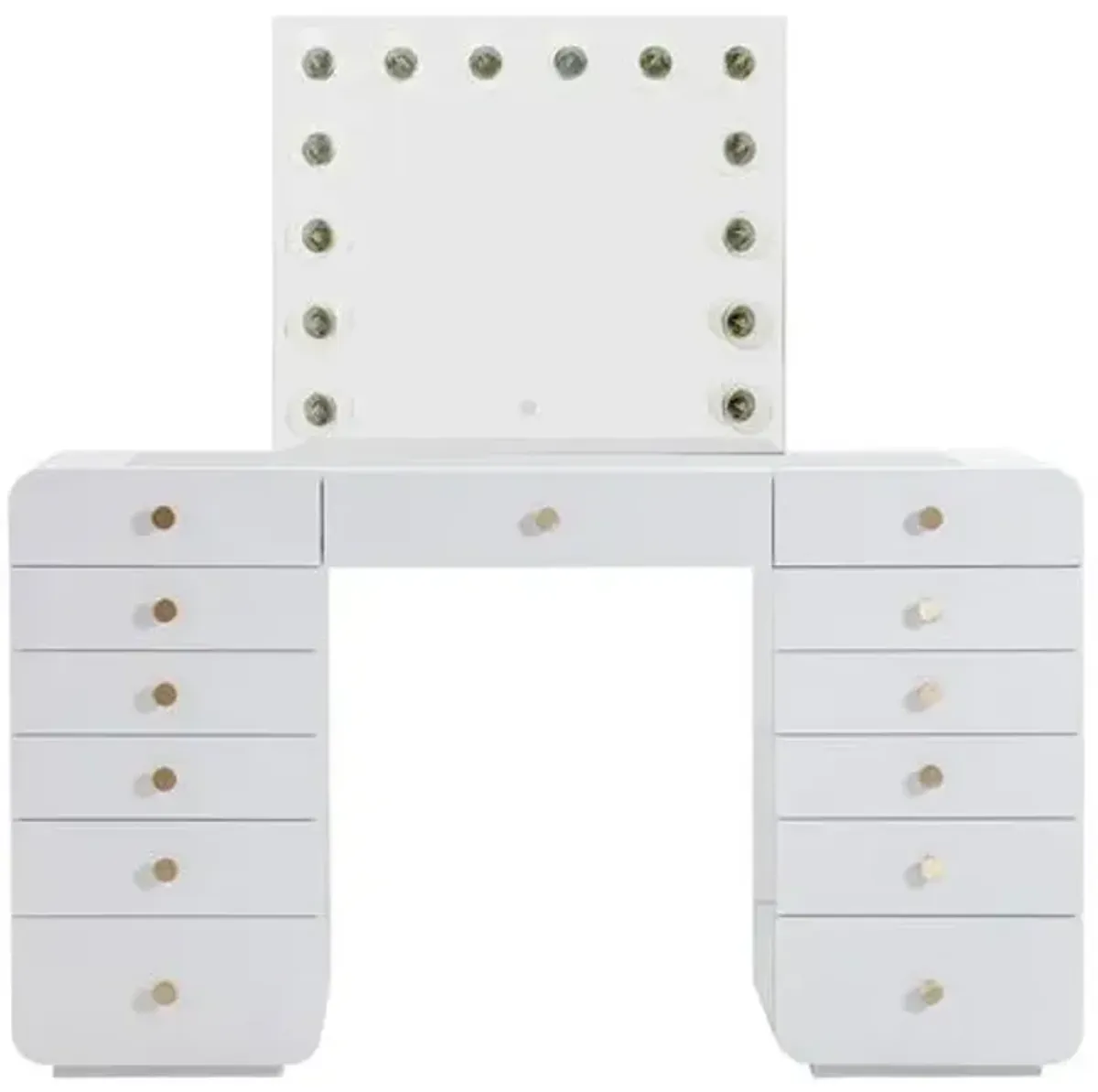 Mason Vanity Desk - White