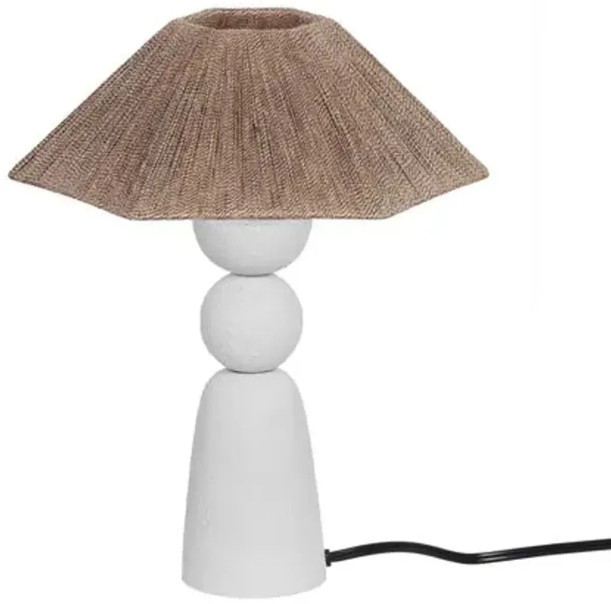 Beckham Rope Table Lamp - Natural/White - Multi