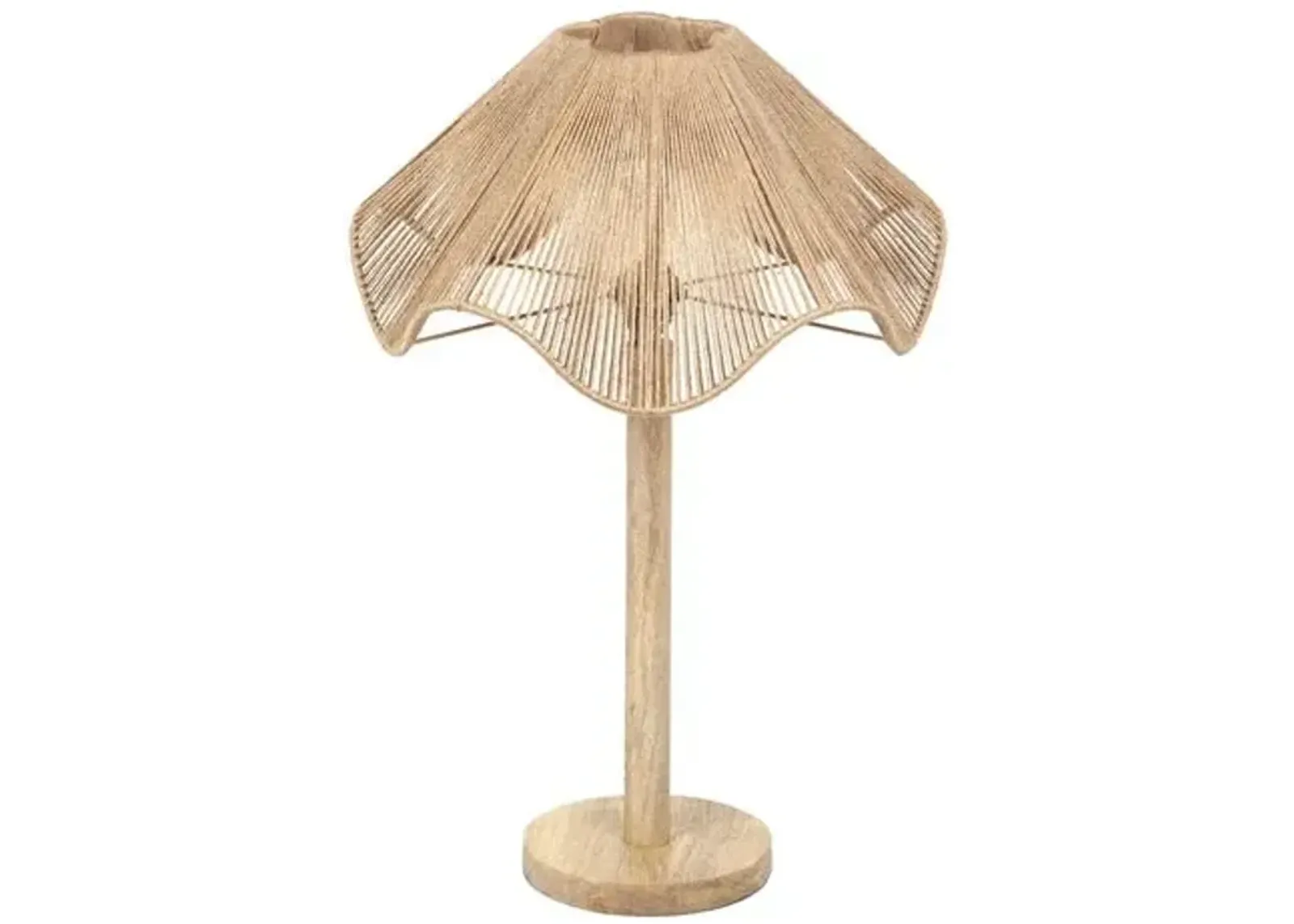 Journey Jute Table Lamp - Natural - Brown