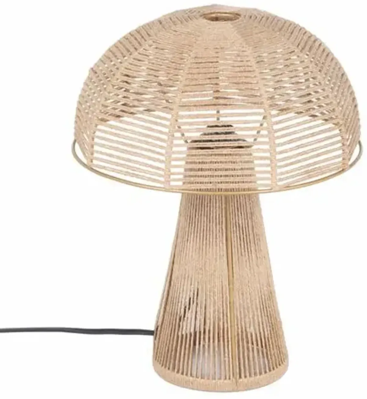 Weston Jute Table Lamp - Brown