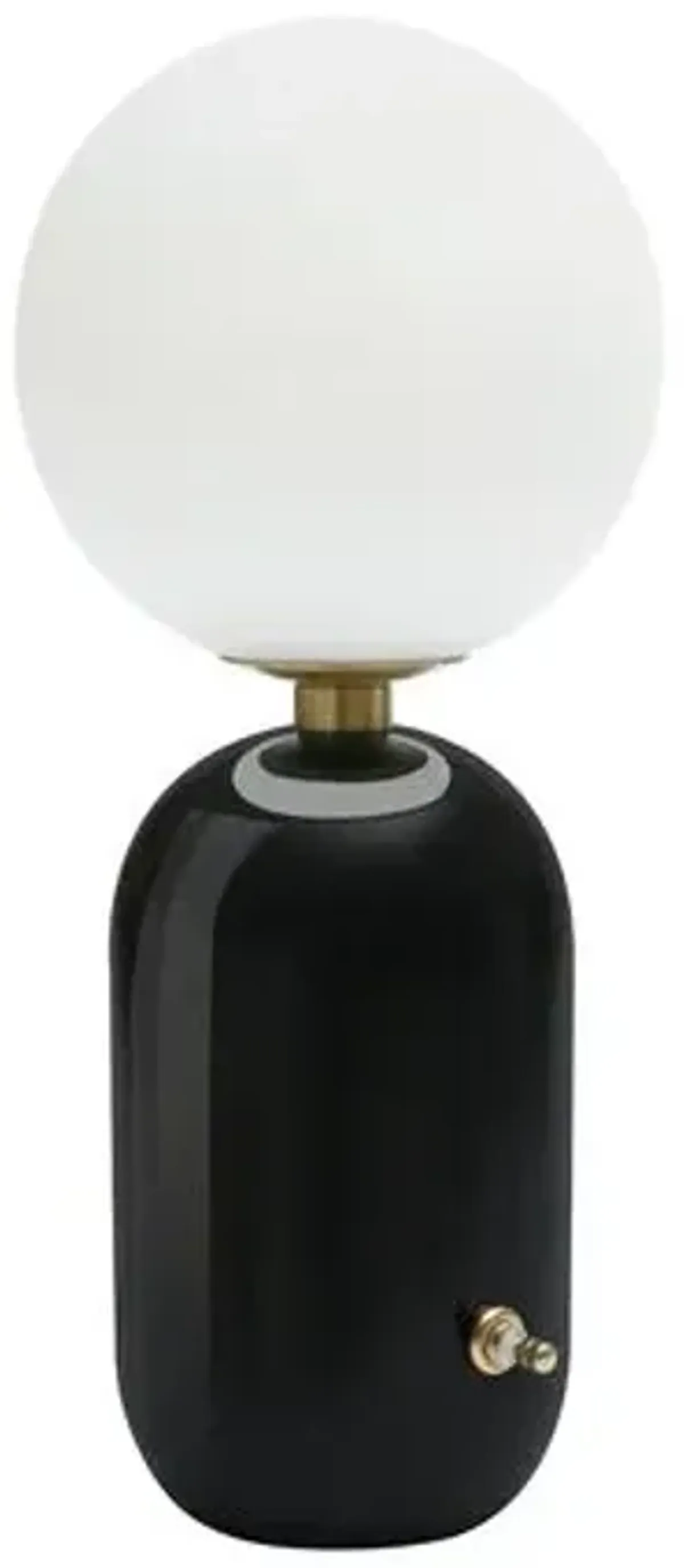 Theodore Globe Table Lamp - Black