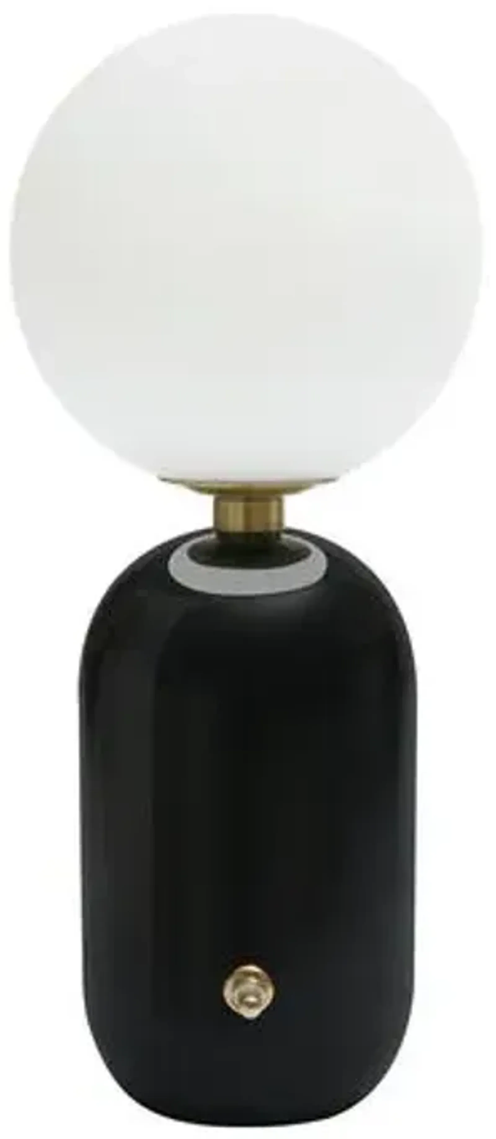 Theodore Globe Table Lamp - Black