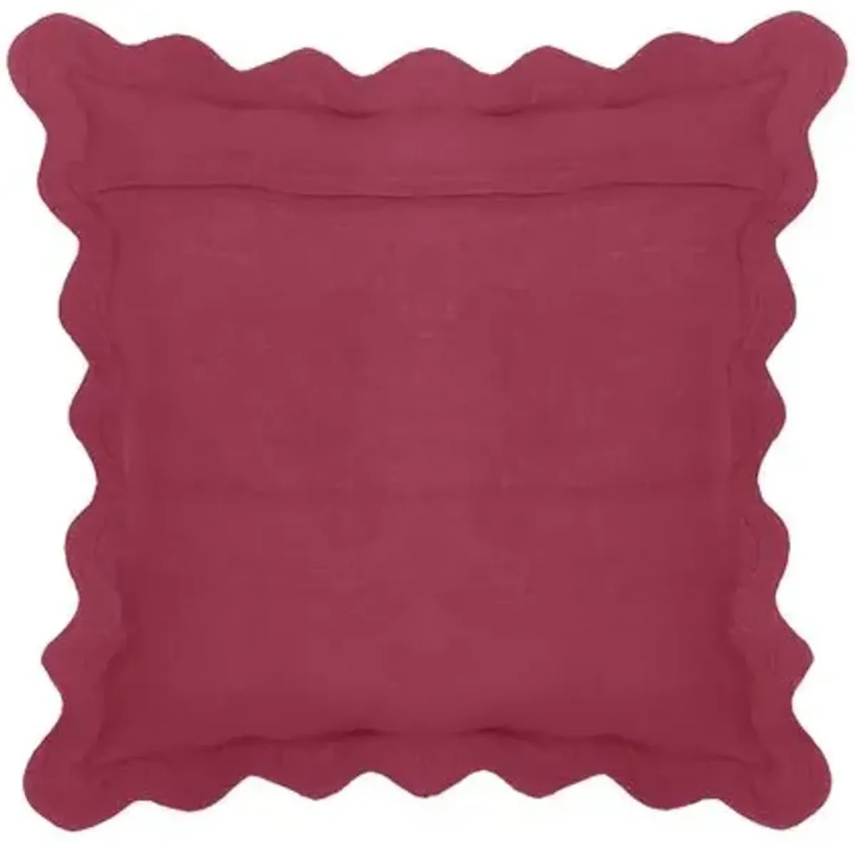 Harper Scalloped Edge Throw Pillow