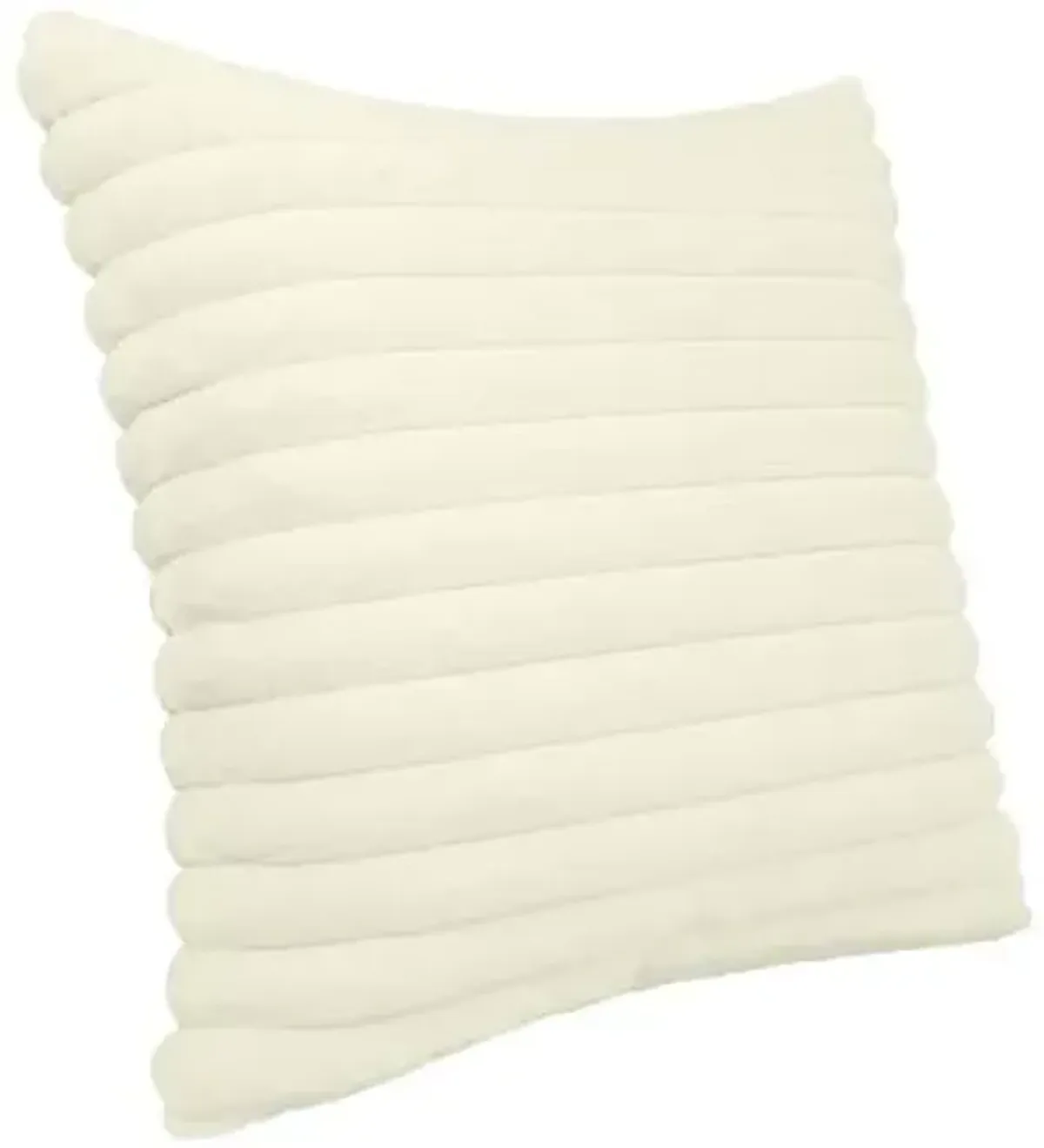 Nora Vegan Fur Channeled Pillow