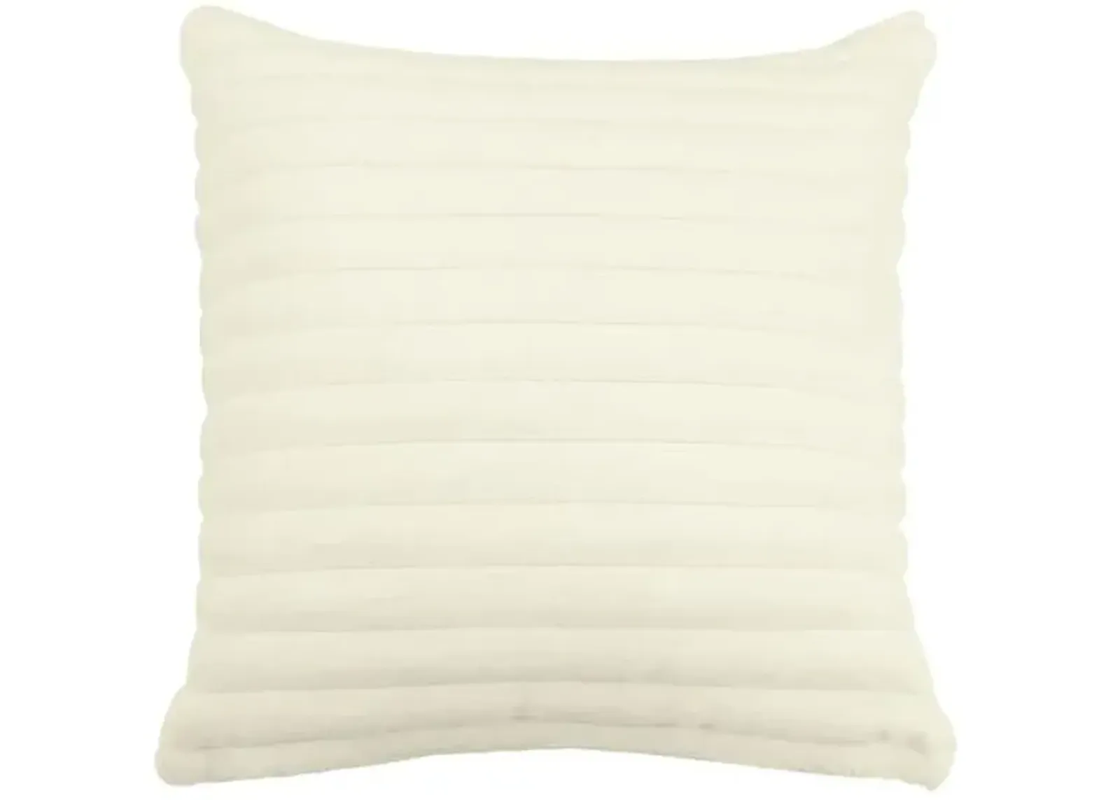 Nora Vegan Fur Channeled Pillow