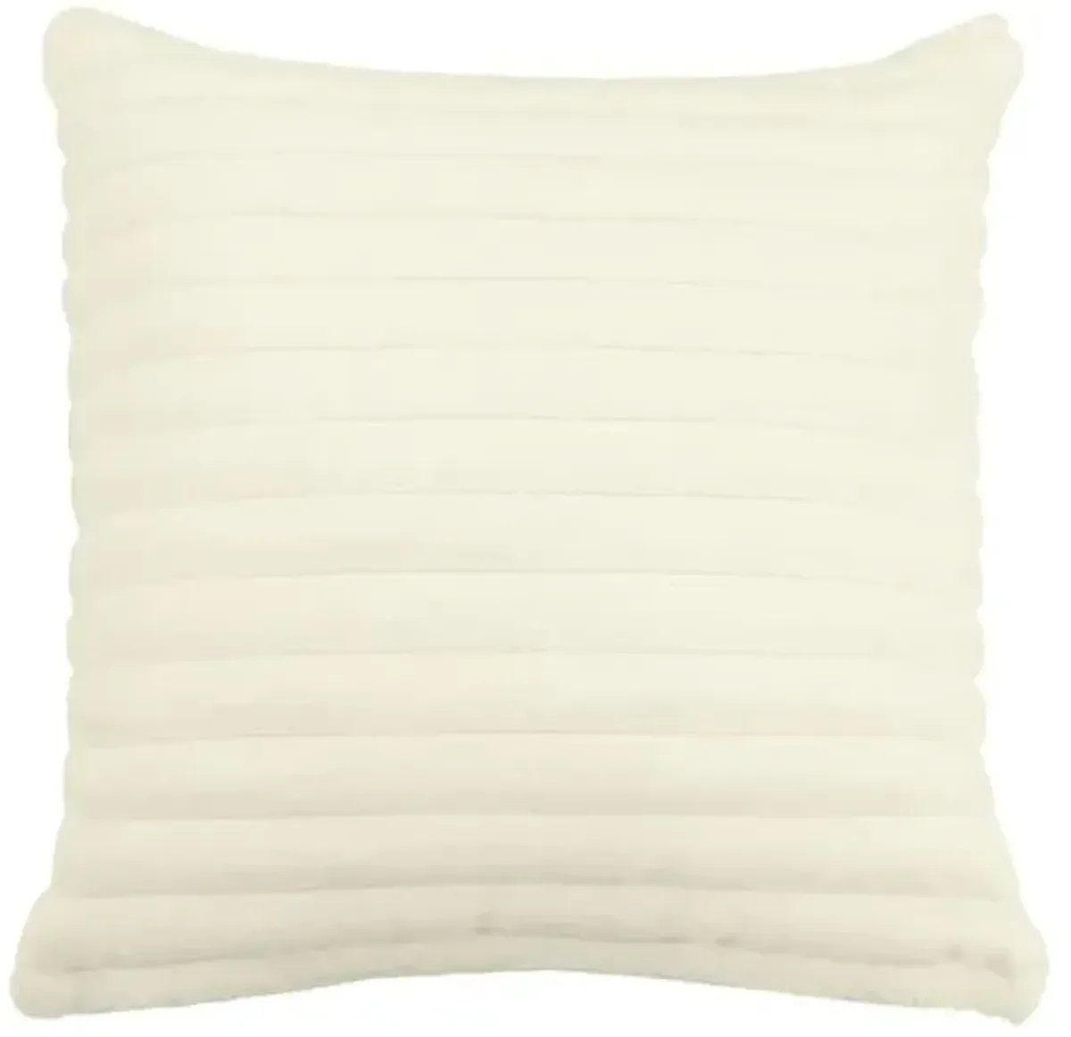 Nora Vegan Fur Channeled Pillow