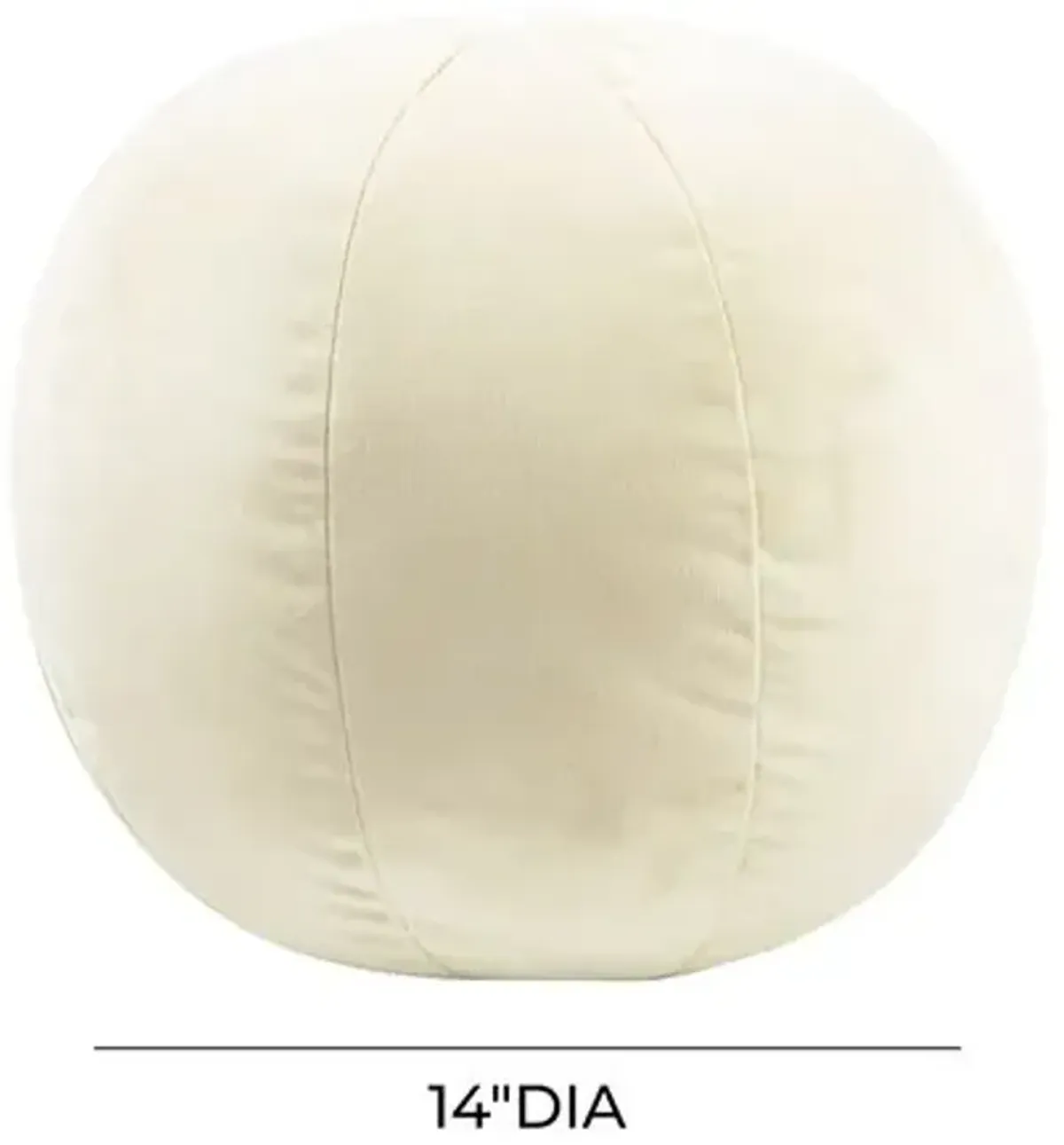 Miles Ball Pillow - Velvet