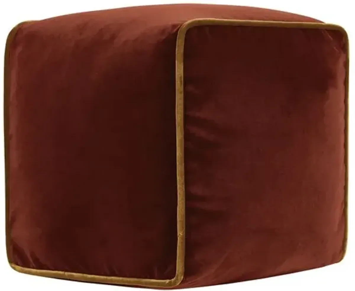 Nova 10x10 Cube Velvet Pillow