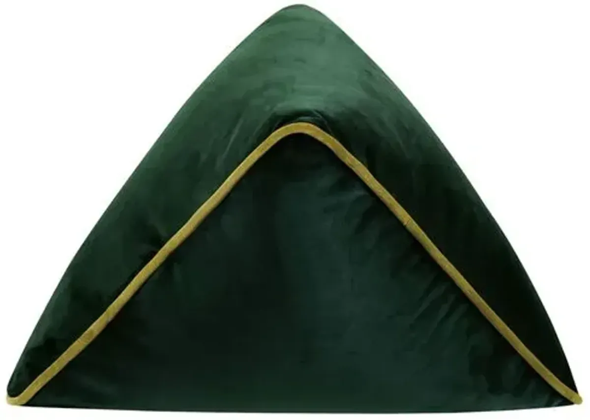 Nova 16x16 Pyramid Velvet Pillow