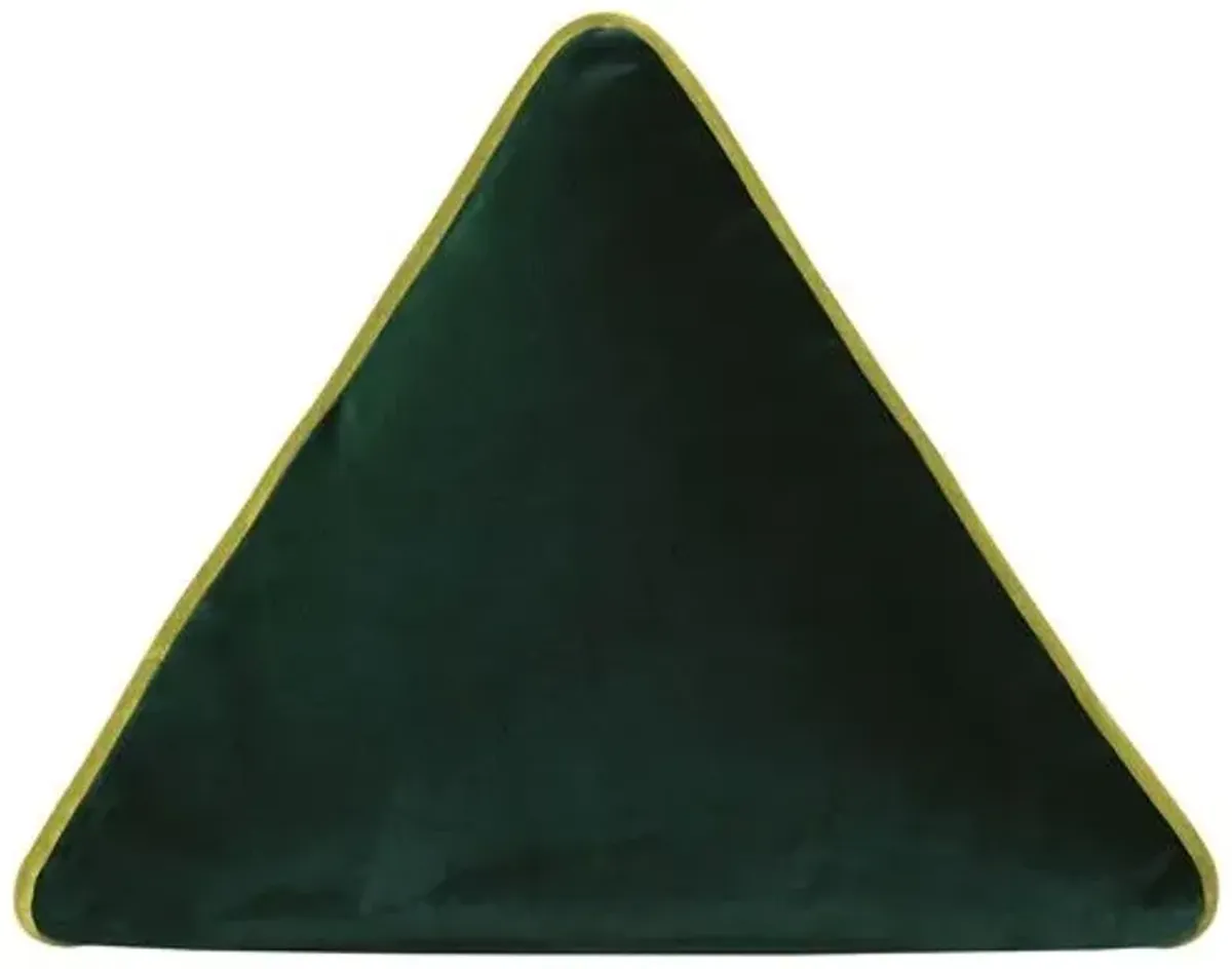 Nova 16x16 Pyramid Velvet Pillow