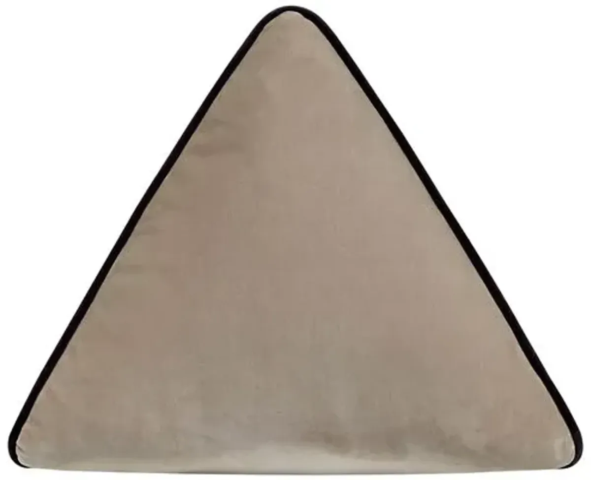 Nova 16x16 Pyramid Velvet Pillow