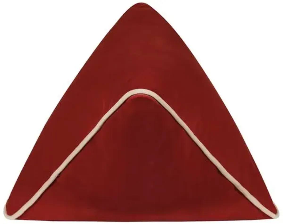 Nova 16x16 Pyramid Velvet Pillow