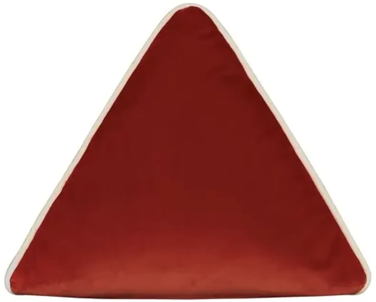 Nova 16x16 Pyramid Velvet Pillow