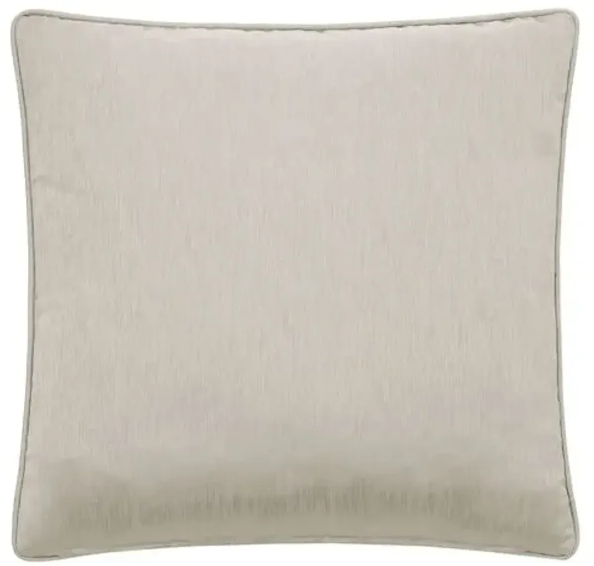 Edyn Mitered Border Velvet Pillow - Emerald