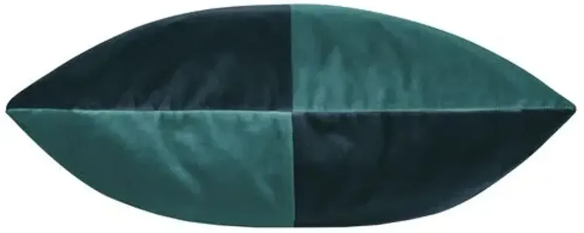 Nova Colorblock Velvet Pillow