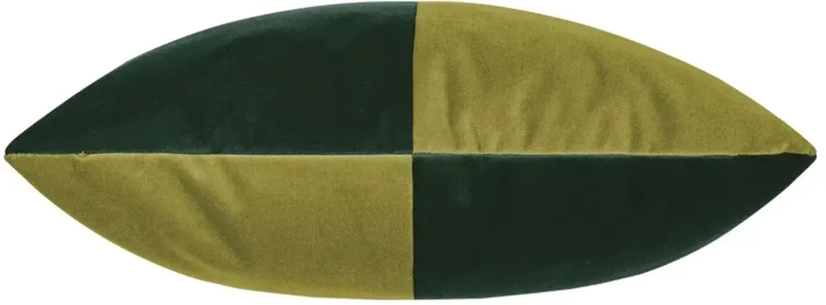 Nova Colorblock Velvet Pillow