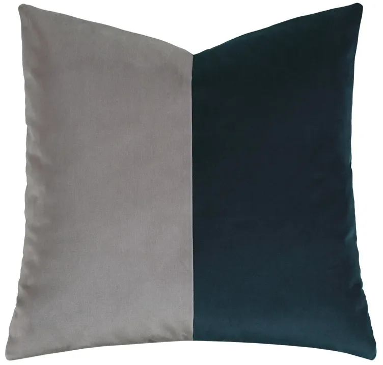 Nova Colorblock Velvet Pillow