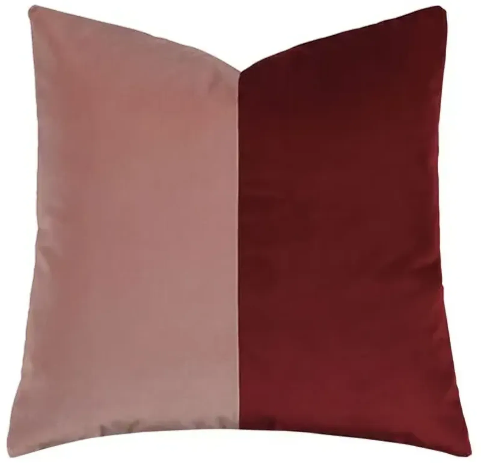 Nova Colorblock Velvet Pillow