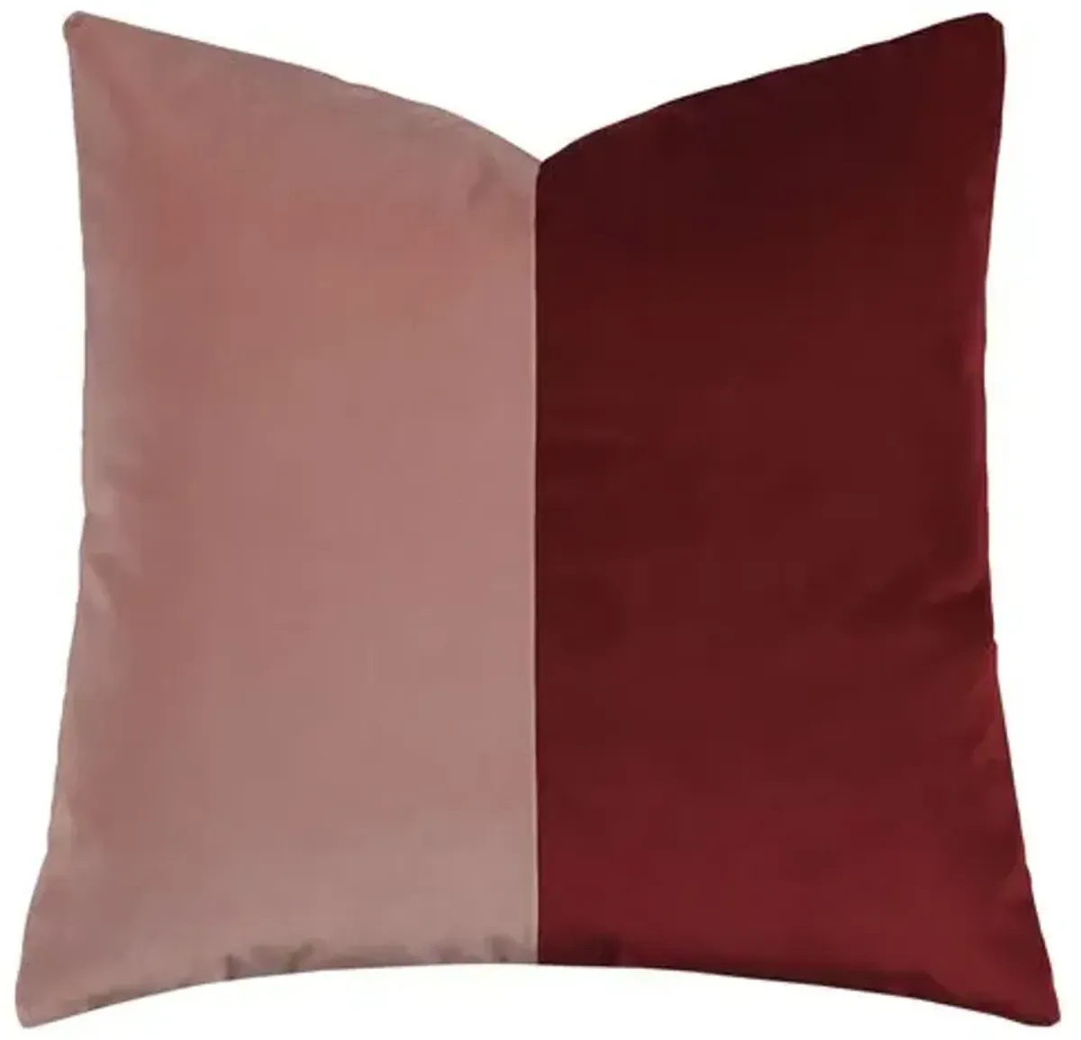 Nova Colorblock Velvet Pillow