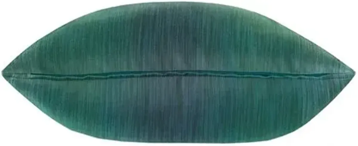 Calypso Ombre Pillow - Peacock