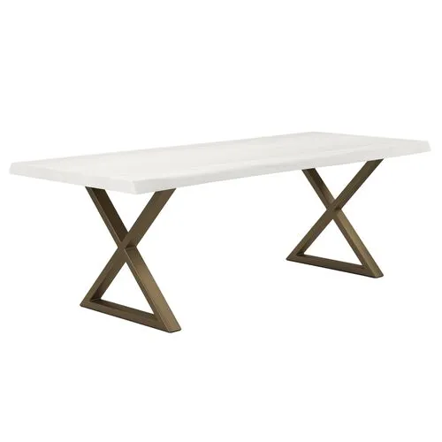 Joshua X-Base Dining Table