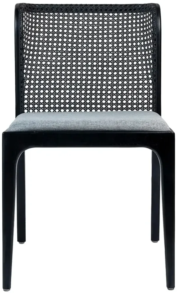 Martina Modern Brazilian Cane Side Chair