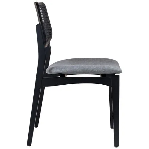 Kylo Cane Side Chair - Gray