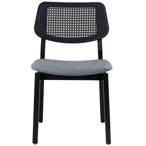 Kylo Cane Side Chair - Gray