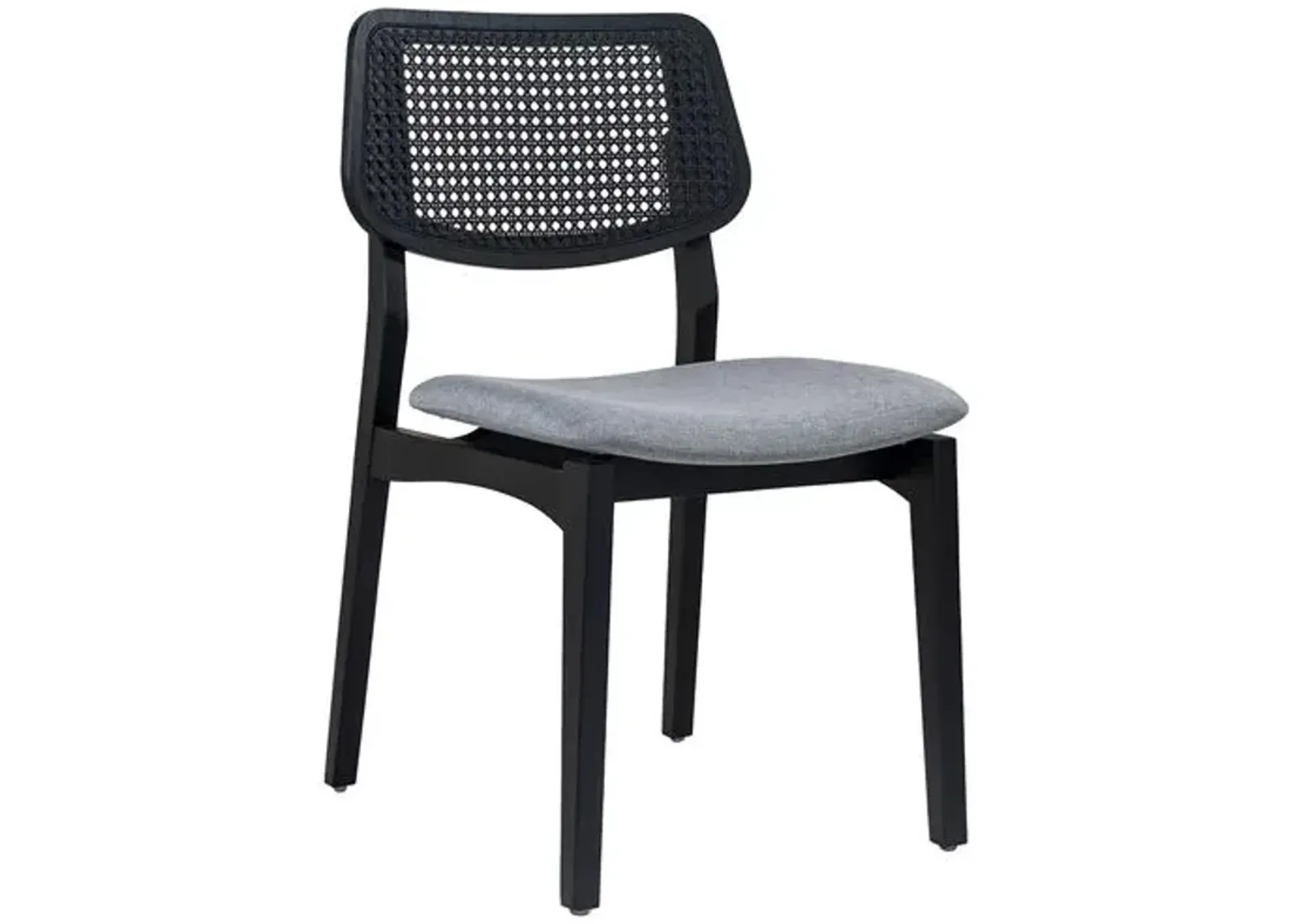 Kylo Cane Side Chair - Gray