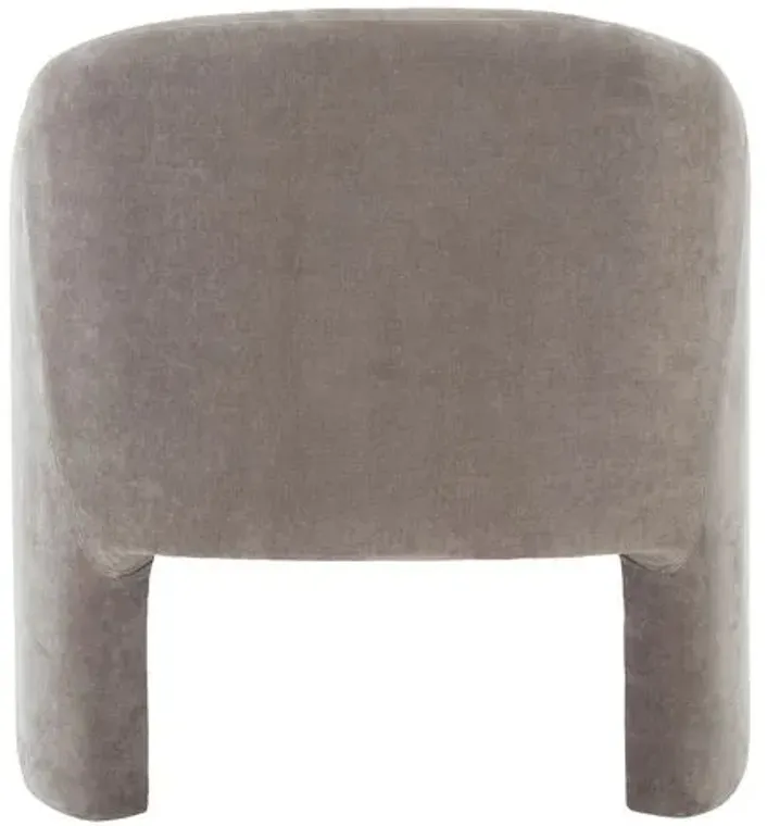 Nora Accent Chair - Brown, Comfortable, Durable, Cushioned