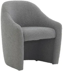 Charcoal Bouclé color