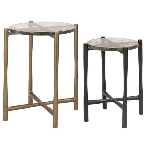 Hayley End Table - Brown