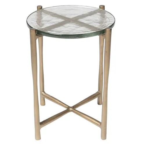 Hayley End Table - Brown