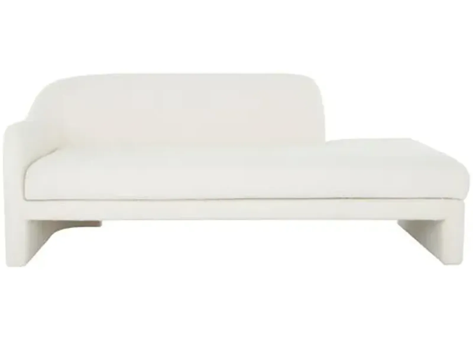 Nora Daybed - White Boucle - Comfortable, Sturdy