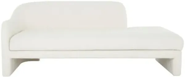 Nora Daybed - White Boucle - Comfortable, Sturdy