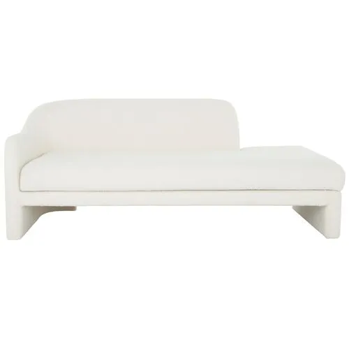 Nora Daybed - White Boucle - Comfortable, Sturdy