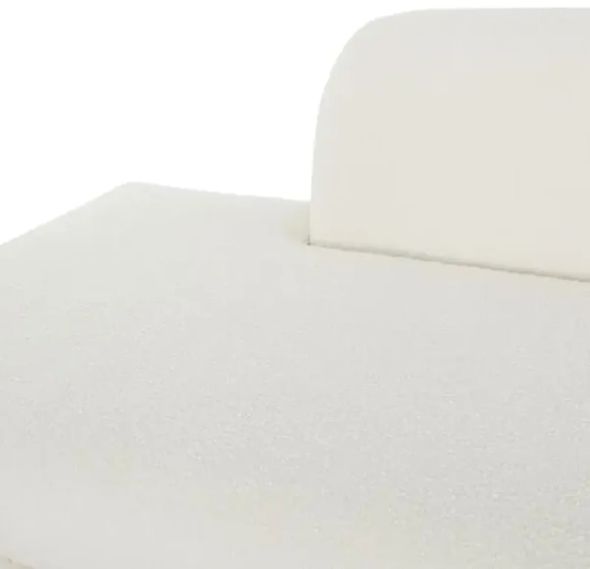 Nora Daybed - White Boucle - Comfortable, Sturdy