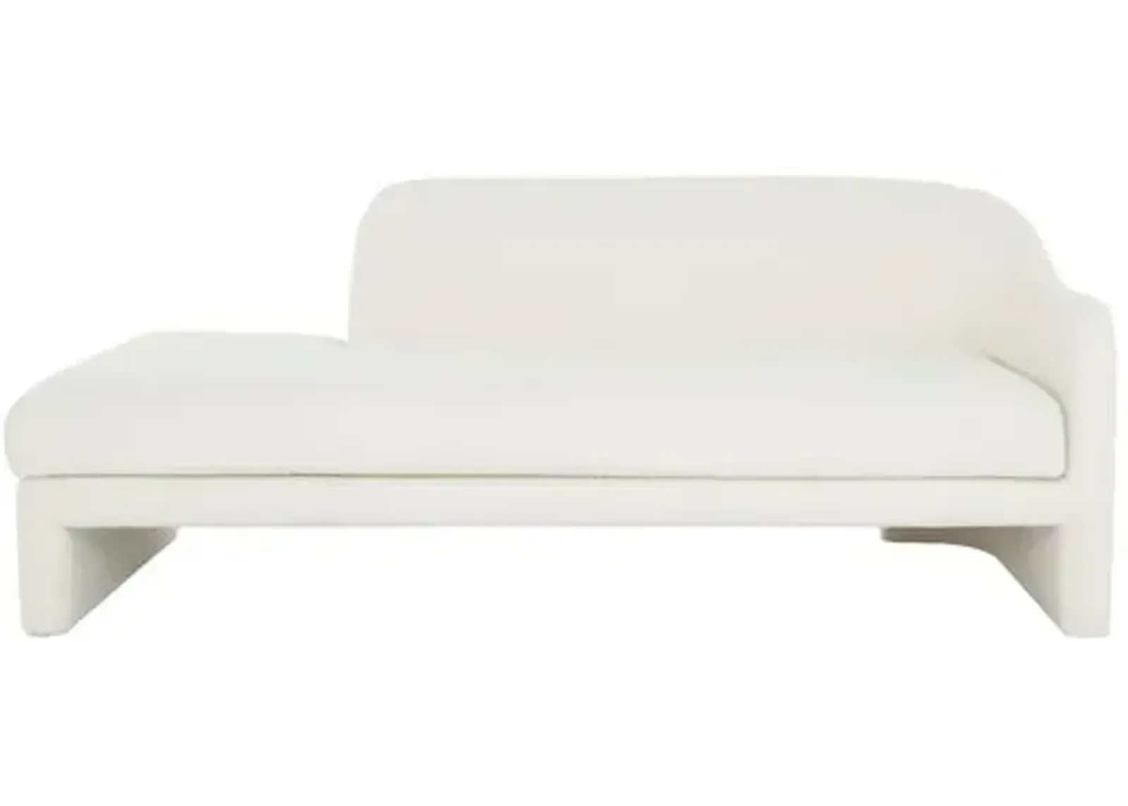 Nora Daybed - White Boucle - Comfortable, Sturdy