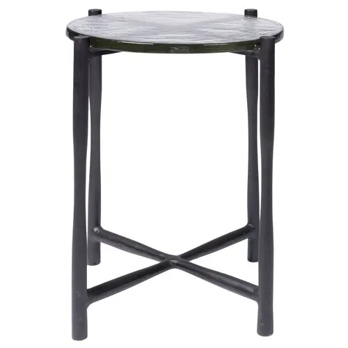 Set of 2 Hayley End Tables - Brown