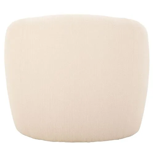 Polina Accent Chair - Beige, Comfortable, Durable