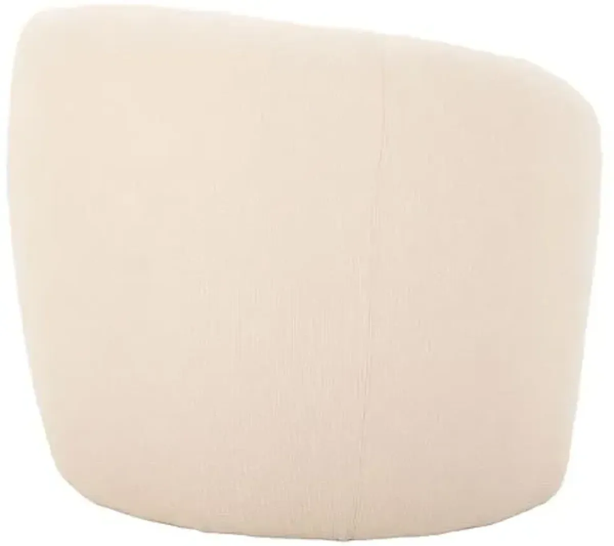 Polina Accent Chair - Beige, Comfortable, Durable