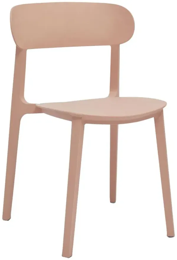 S/4 Tesley Eco-Friendly Outdoor Stacking Chairs