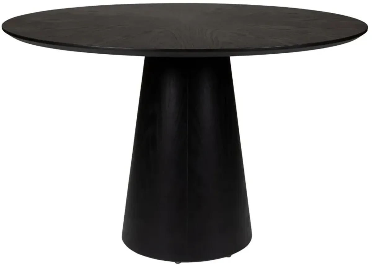 Monica 47" Round Wood Dining Table