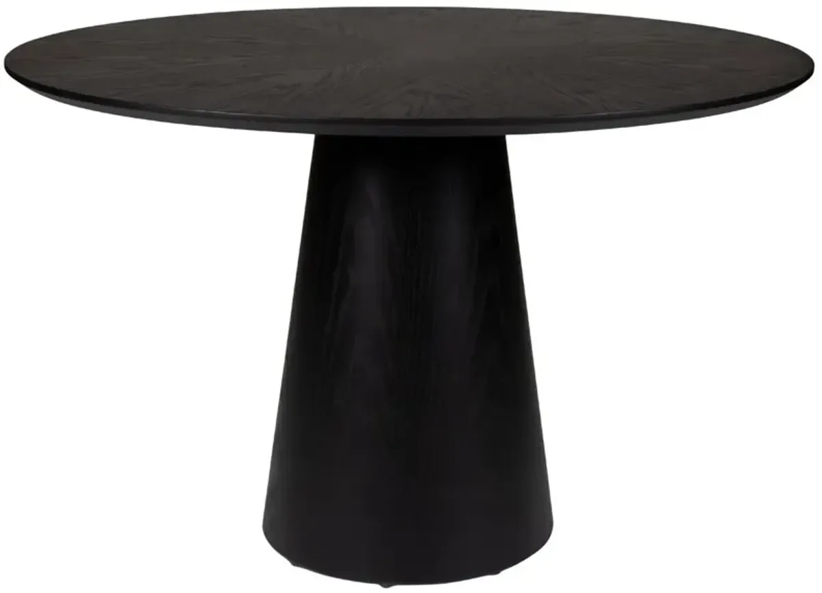 Monica 47" Round Wood Dining Table