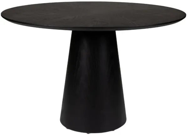 Monica 47" Round Wood Dining Table