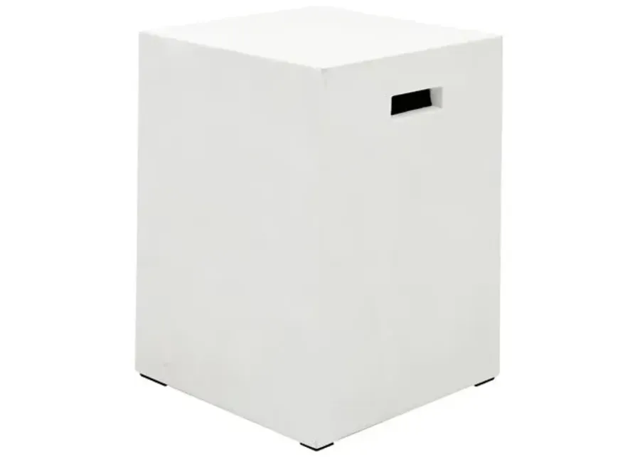 Elwood Concrete Stool - Ivory