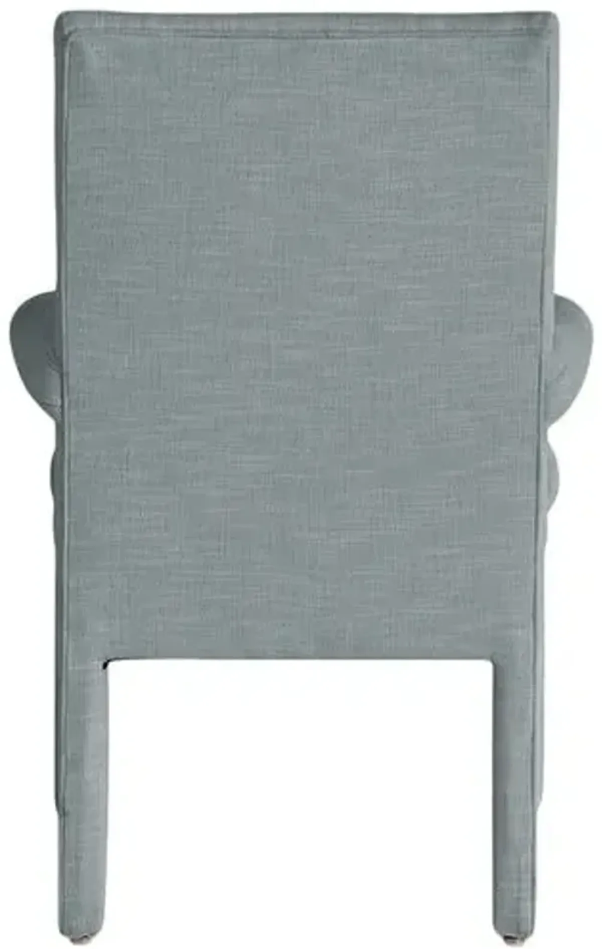 Monroe Armchair - Crypton Linen - Handcrafted - Blue